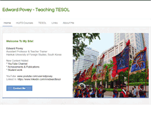 Tablet Screenshot of edwardtesol.com